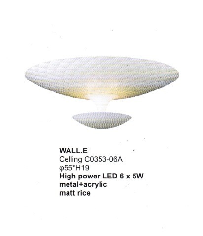 Lampa sufitowa Zuma Line Wall.E C0353-06A