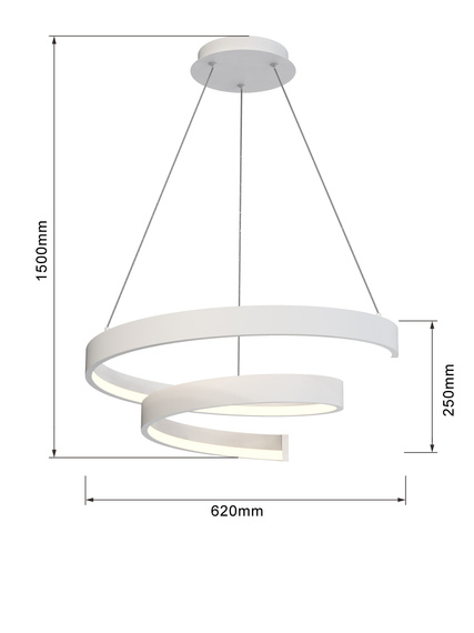 Lampa Wisząca Aviano Toppo 6032-0106