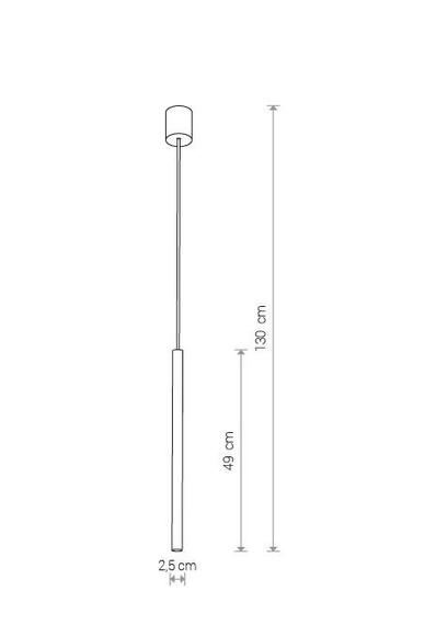 Lampa wisząca 8796 Nowodvorski Laser Biały