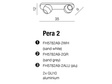 PERA 2 AZ1248 AZzardo Plafon
