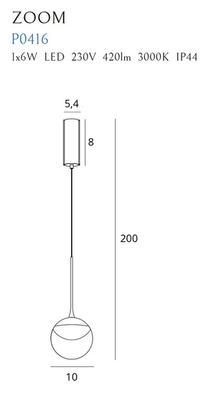 Zwis Maxlight Zoom P0416