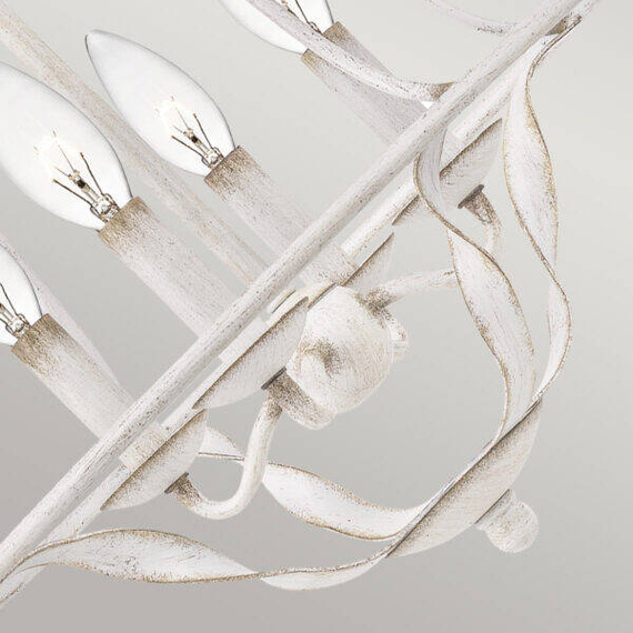 Elstead Lighting QZ-BRADBURY-4P-AWH Bradbury Lampa wisząca