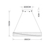 Lampa Wisząca Berella Light Kiki 60 BL5610