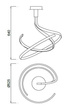 Lampa wisząca Mantra Nur XL 4981