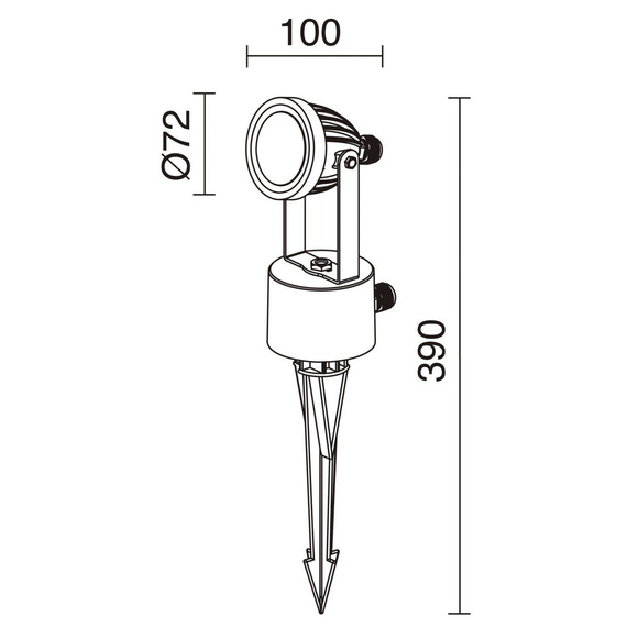 Naświetlacz Novolux Dro 542A-L0107A-04