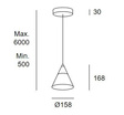 Lampa wisząca 00-7588-14-DO LEDS Veneto Grok