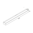 Kinkiet LED Pujol Apolo A-811/150/HL IP44