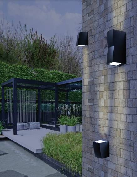 Azzardo Rezia AZ4346 Kinkiet Na Zewnątrz Ciemnoszary