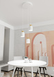 Lampa Wisząca Emibig Target 3 Prem Wh (1401/3PREM)
