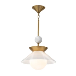 Lampa Wisząca Quintiesse Qn-Saucer-1P-M-Ab-Opal