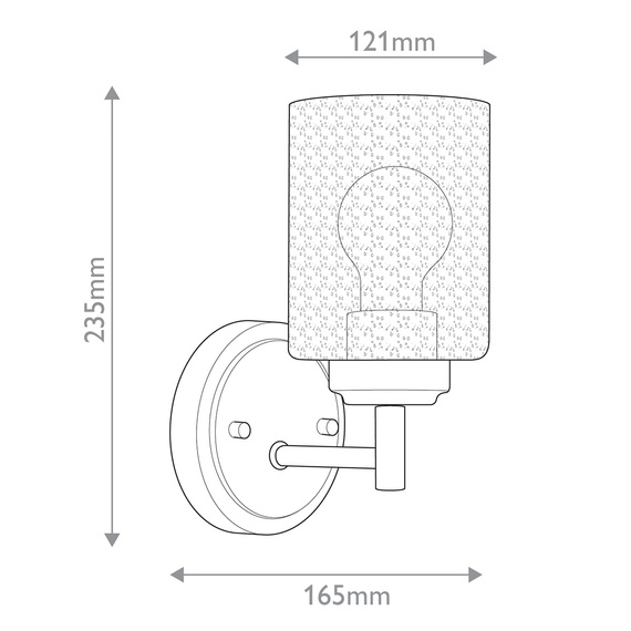 Oprawa Ścienna Elstead Lighting KL-WINSLOW-1W-NBR