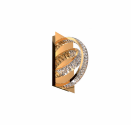 Lampa ścienna Zuma Line MX3274-2-3GT Tula