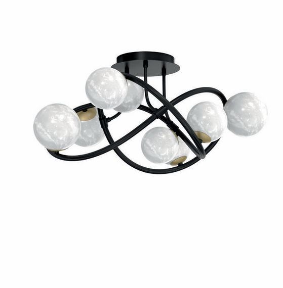 Zuma Line Plafon MX4922-8-EBGN Nisyro