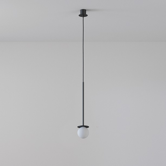 Lampa wisząca Cleoni Cotton 30 czarna