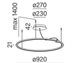 Zwis AQForm Buclo 59949-L930-D9-00-19