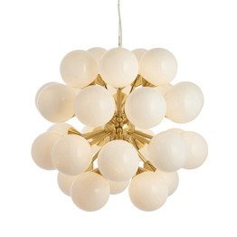 Lampa wisząca Endon Oscar 28 mosiądz 76499