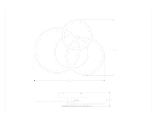 Zuma Line Lunar 003064-031230 Plafon