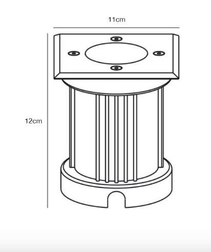 Nordlux Lampa najazdowa 83840034 Pato