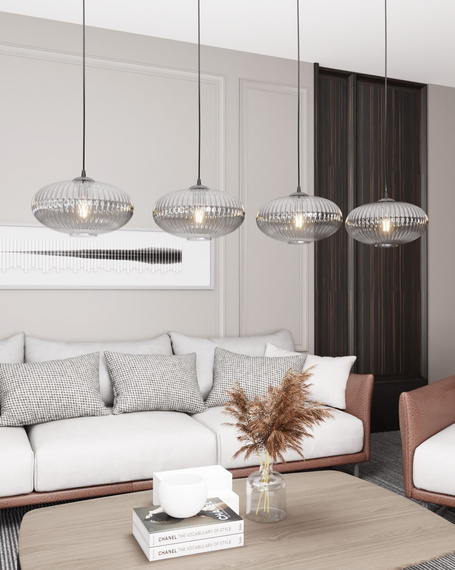 Żyrandol Emibig Coco 4 Bl Grafit (1377/4)