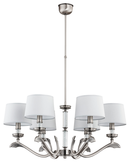 Lampa wisząca Kutek Sparone SPA-ZW-6(N/A) Nikiel