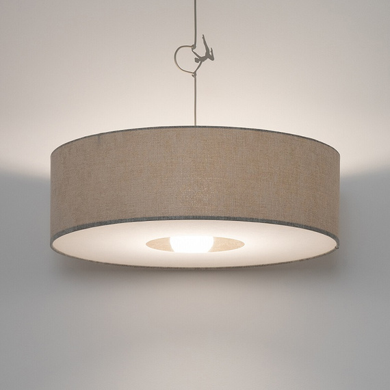 Lampa wisząca Nowodvorski Cedro L 11666 Beżowa Duża