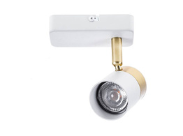 Spot Reflektor Sufitowy I Ścienny Berella Light Rio S WH/GD BL5409