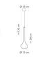 Lampa Wisząca Lampa Sillux GRANADA SP 7/294 D50 biały/chrom 50 cm