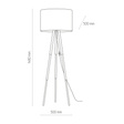 TK Lighting Tokyo 5298 Lampa Stojąca
