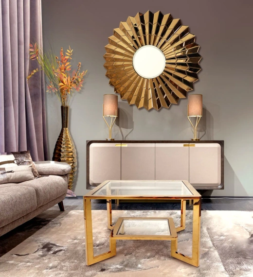 Lustro nowoczesne Arte Home Violett AHJZ0116-G