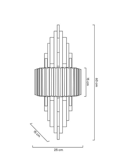 Lampa Ścienna Moosee Towers MSE010100377