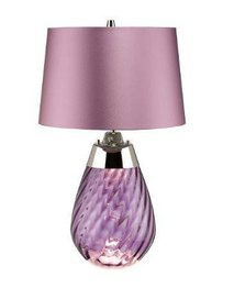 Lampa stołowa Elstead Lighting Lena LENA-TL-S-PLUM