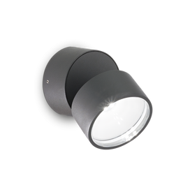 Oprawa Ścienna Ideal Lux Omega Ap Round Antracite 4000k 285467