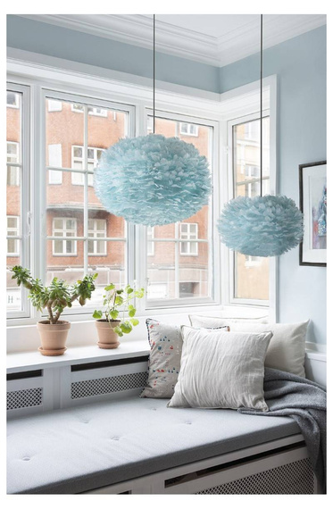 Abażur VITA Copenhagen Eos medium light niebieski 2024