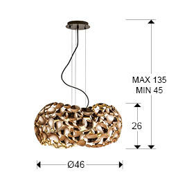 Lampa wisząca Schuller Narisa 266251N