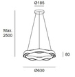 LEDS 00-5275-CT-M1 Hello Żyrandol Grok