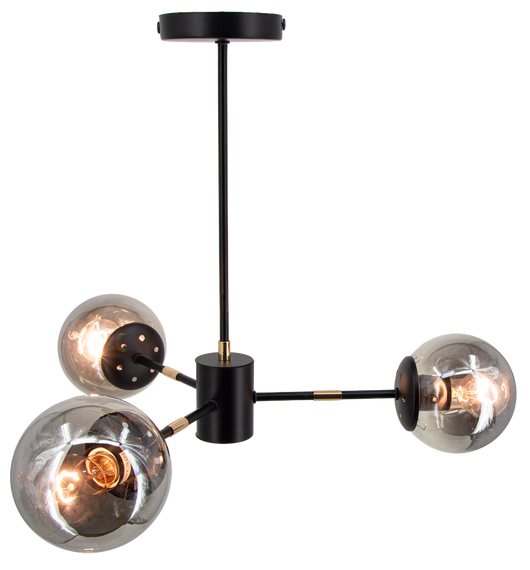 Żyrandol Elem Gaja 8044/3A BL TR