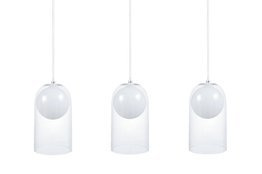 Lampa wisząca na listwie Berella Light Tiga 3 BL0522