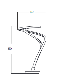 Lampa stołowa Azzardo Twist Table 3-Step DIMM GO AZ5736