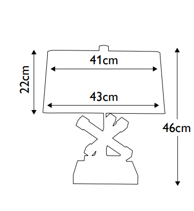 Lampa stołowa Elstead Lighting GN-JACKSON-SQUARE-TL Jackson Square