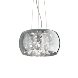 Lampa wisząca Ideal Lux Audi-80 SP5 Fume