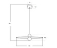 Lampa Wisząca Azzardo Freya Orange AZ5906