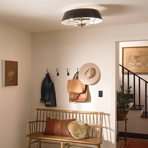 Elstead Lighting Luello KL-LUELLA-4P-BKB Zwis/Lampa sufitowa