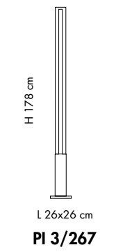 Lampa podłogowa Sillux MALE PI 3/267 LED