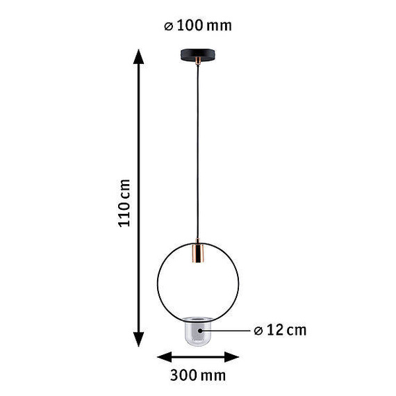 Paulmann Fanja PL79748 Lampa wisząca