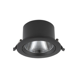 Nowodvorski EGINA 15 W LED 4000K Czarny wpust 10558