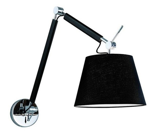 Zyta S AZ1844+AZ2600 Lampa Ścienna Azzardo czarna