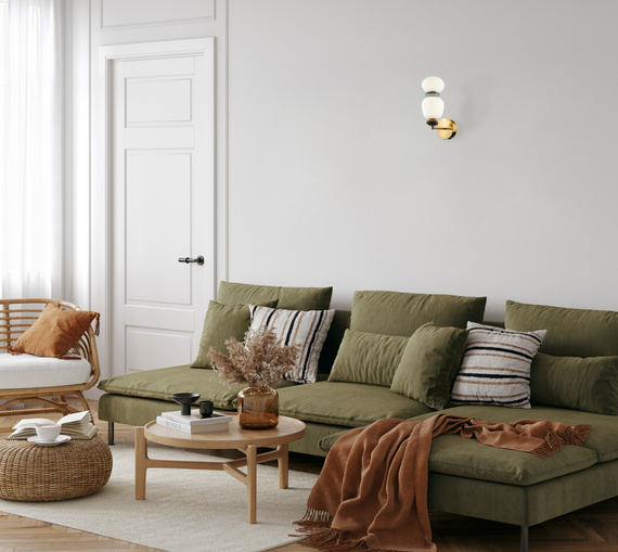 Lampa Ścienna Italux Evans Wl-94981-1B-Gd
