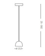 Lampa wisząca Ideal Lux Tall SP1 Big
