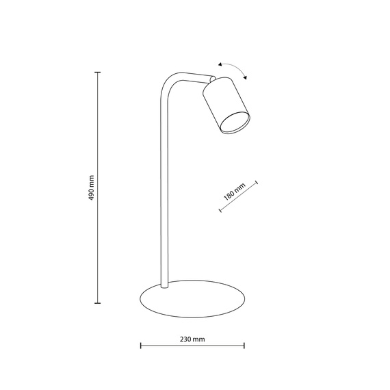 TK Lighting Logan 5414 Lampa Stołowa