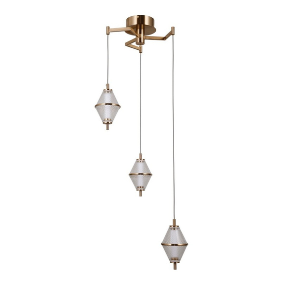 Italux Lampa wisząca Fuente PND-34395-3-HBR